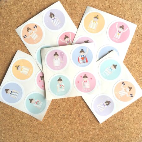 stickers-fille