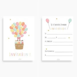 Cartes d'invitation MIXTE